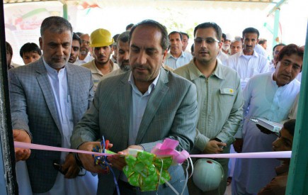یک مدرسه 6 کلاسه بنیاد برکت در روستای پسابندر چابهار افتتاح شد