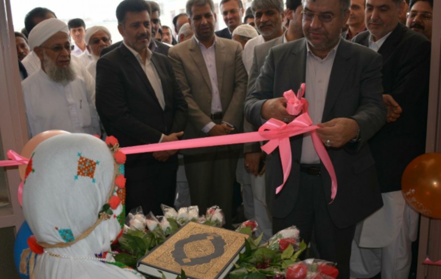 افتتاح مدرسه  12 کلاس برکت در محروم ترین منطقه چابهار