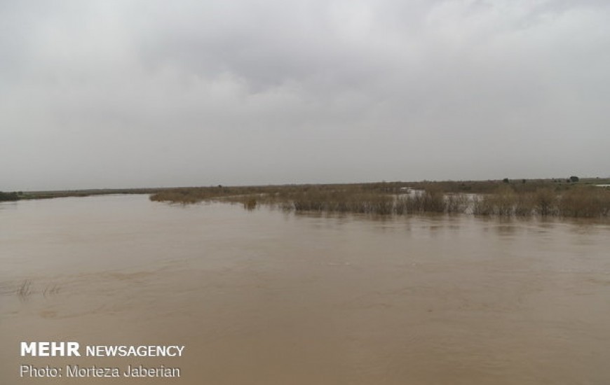 سیلاب ۴ محور در جنوب سیستان و بلوچستان را مسدود کرد