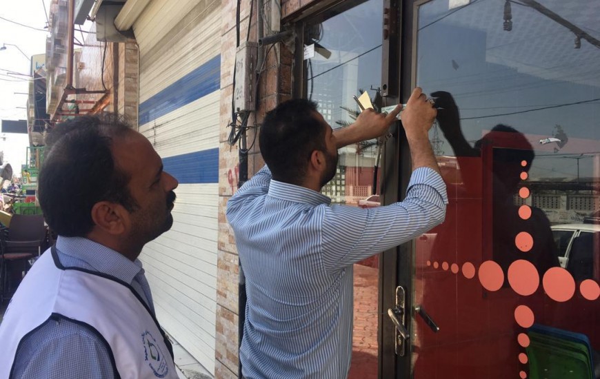 پلمپ رستوران و کبابی در چابهار به علت عدم رعایت مسائل بهداشتی