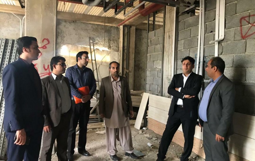 گزارش تصویری/ بازدید رئیس دانشگاه علوم پزشکی ایرانشهر از بیمارستان امام علی(ع)چابهار
