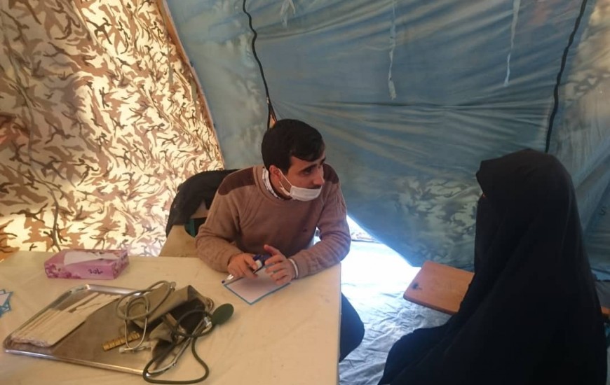 گزارش تصویری/ بیمارستان صحرایی در شهر پلان