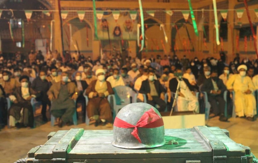 گزارش تصویری/ یادواره شهدای قهرمان نمازجمعه چابهار