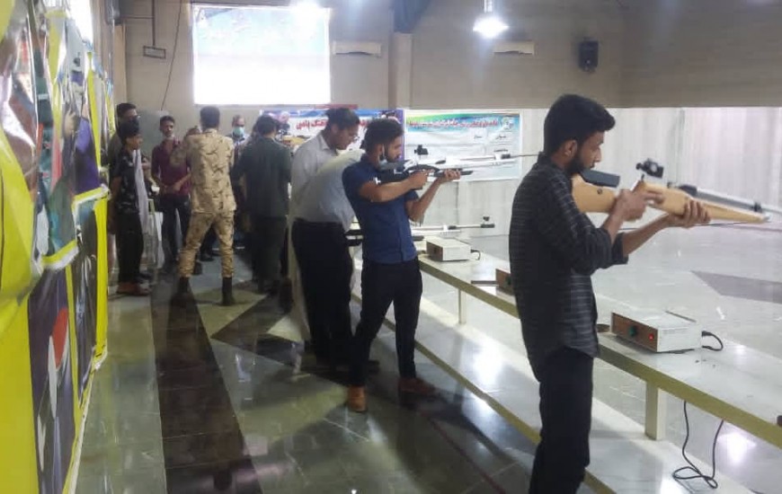 مسابقه با تفنگ بادی ویژه طوایف شهرستان چابهار برگزار شد+ تصاویر
