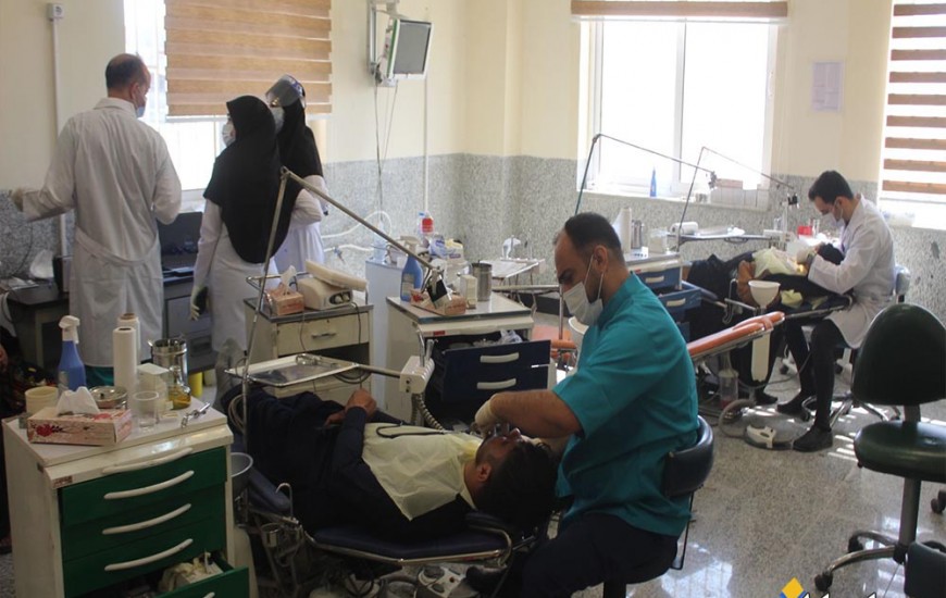 افتتاح بیمارستان صحرایی آیت الله صدوقی در بخش پلان  