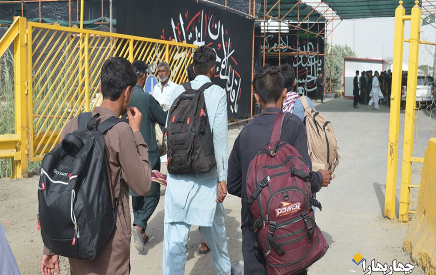 بیش از ۲۳ هزار زائر پاکستانی از مرز ریمدان وارد کشور شدند
